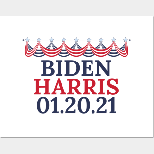 Biden Harris Victory Inauguration Date Posters and Art